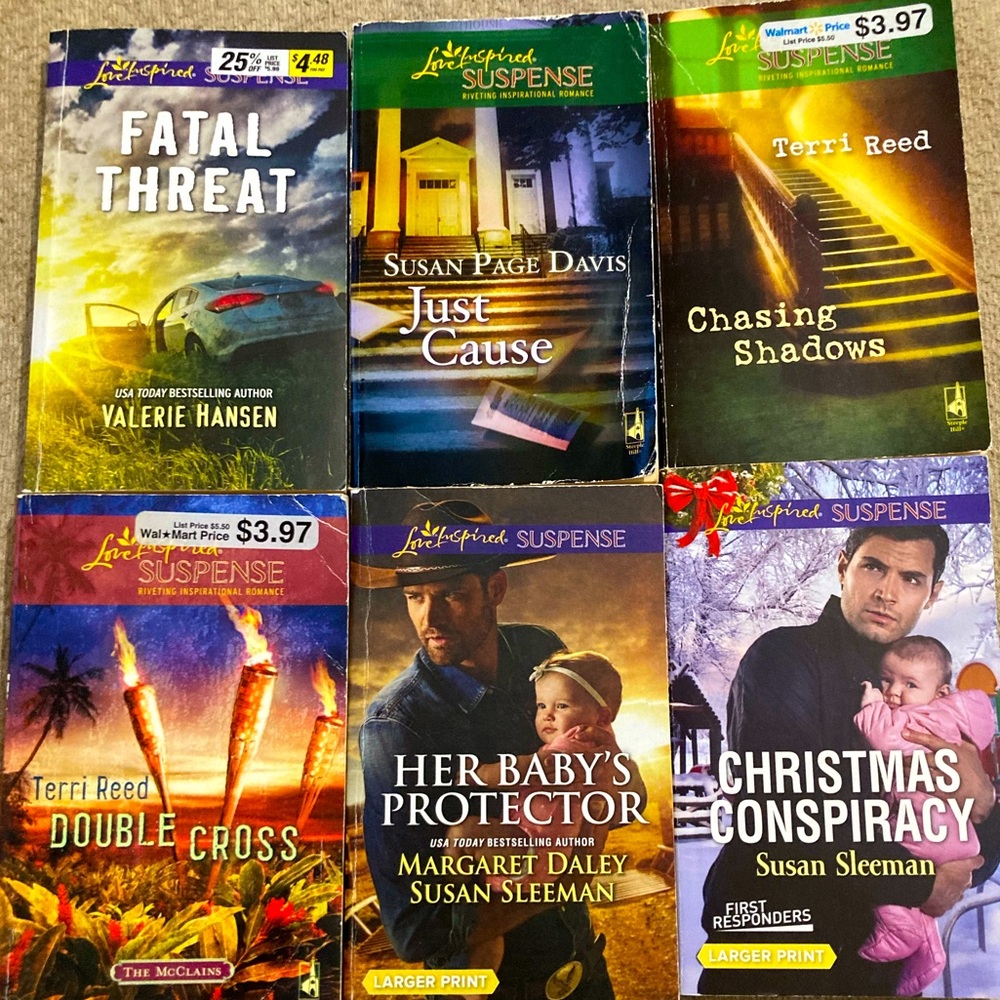 Love inspired suspense book bundle